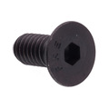 Prime-Line Socket Cap Screw Flat Head Allen Dr 5/16in-18 X 3/4in Black Ox Coat Steel 25PK 9174170